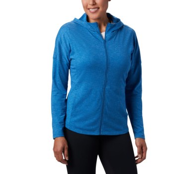 Columbia Ženske Majice S Kapuljačom - Cades Cove Full Zip Plave | LJPU-61724